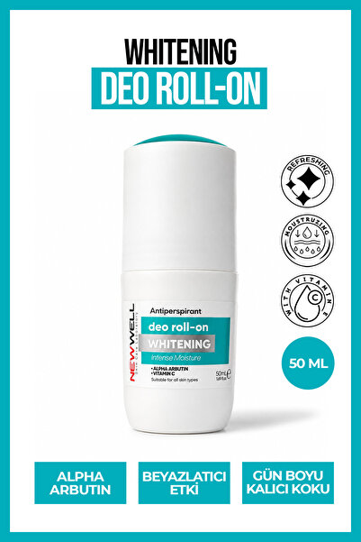 New Well Ter Önleyici Beyazlatıcı Roll-on 50 ml