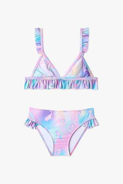 Penti Kız Çocuk Deniz Kızı Üçgen Bikini Takımı