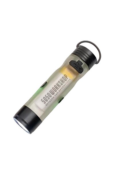 Choice White Gopeak Pocket Mini Flashlight Outdoor Key Clip Cap Ambient Led L...