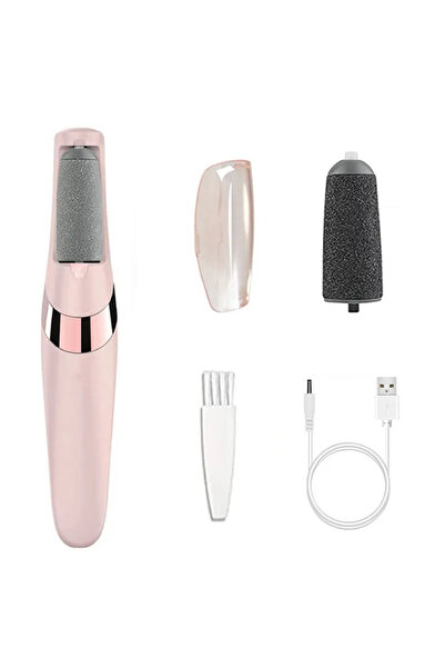 Choice1 2 heads set NEW in USB Electric Dead Skin Pedicure Automatic Foot Gri...