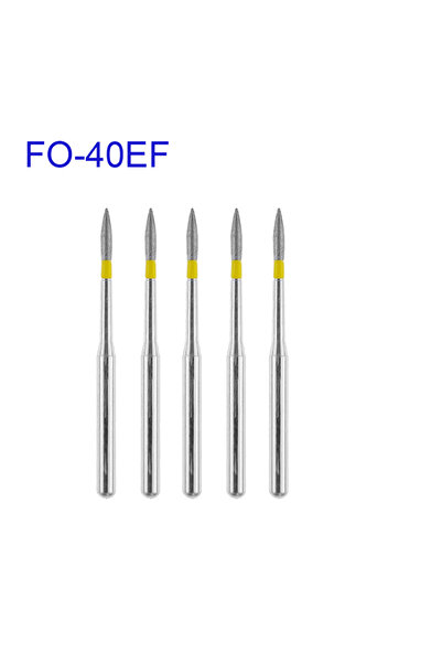 choice2 FO-40EF 5pcs/pack FO Series Flame Ogival End Dental Diamond Burs Dent...