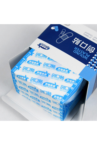 Choice 120 قطعة من ضمادات لاصقة طبية شفافة مقاومة للماء من مادة البولي يوريثي...