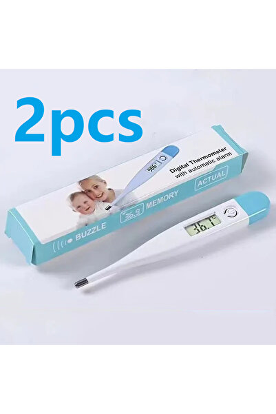 Choice hard head 2Pcs Thermometer for Fever Digital Basal Body Oral Armpit or...