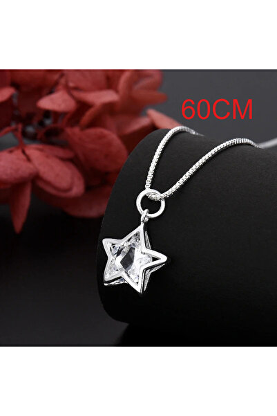Choice4 60cm 24inches Hot luxury designer 925 Sterling Silver pretty Shining ...