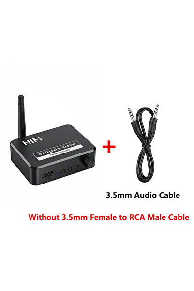 Choice1 VIKEFON No RCA Cable DAC Bluetooth 5.1 Audio Receiver Digital to Anal...