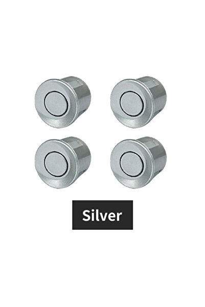 choice2 Silver Hippcron 4PCS 22mm Car Parking Sensors Backup Radar System Bla...