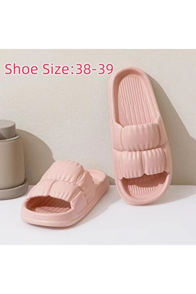 Choice3 pink 38-39 Soft Bottom Slippers for Women Home Bathroom Home Bath Non...
