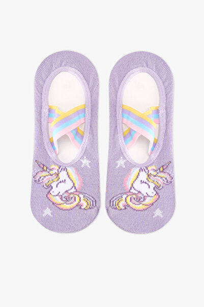 Penti Șosete cu model unicorn pentru fete Purple Rose L.unicorn Suba