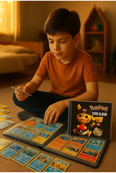 TOYFEST Pokemon Card Album - Pikachu and Charmender (240 Card Holder)