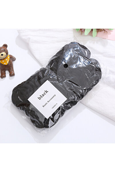 Choice6 black 50PCS/Set Women Girls Basic Hair Bands 4cm Simple Scrunchies El...