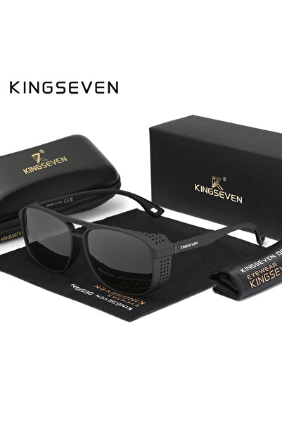 Choice Black Gray KINGSEVEN Brand New Fashion Sunglasses Rectangle UV400 Pola...