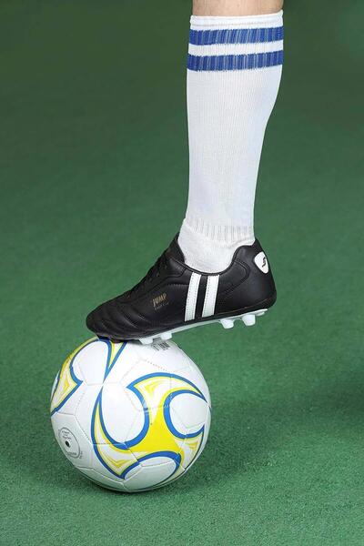 Jump 13256 Black Turf Astroturf Football Shoes