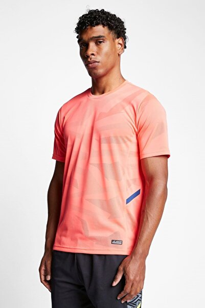 Lescon 23B-1038 Men's Short Sleeve Tshirt Neon Pink