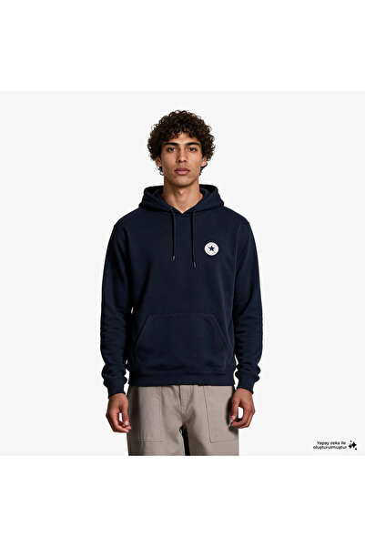 Converse Go-To Unisex Siyah Hoodie