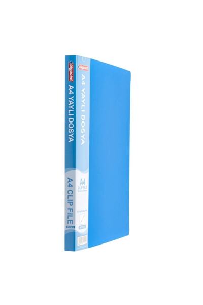 Bigpoint Spring File A4 Matte Blue