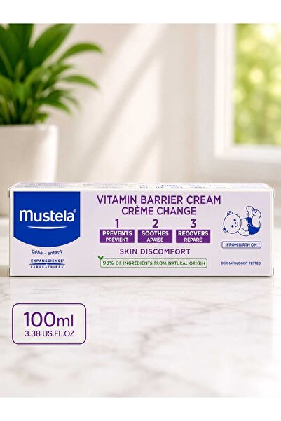 Mustela موستيلا - كريم تغيير الحفاضات 123 - 100 مل