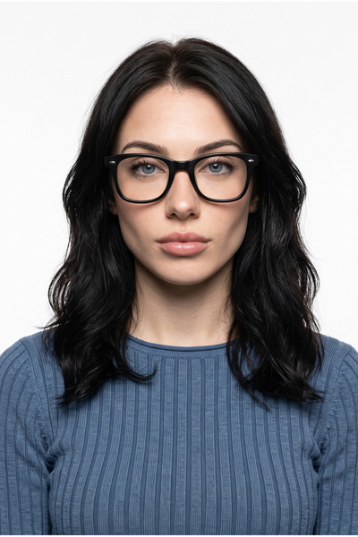 Houseofeyeris نظارات NOX ذات الإطار الأسود الشهيرة للحماية من الضوء الأزرق وح...