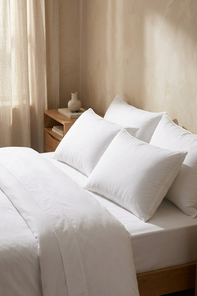 evdehome 4 Adet 800 gr Silikon Yastık – Yıkanabilir & Nefes Alan – 50x70 cm