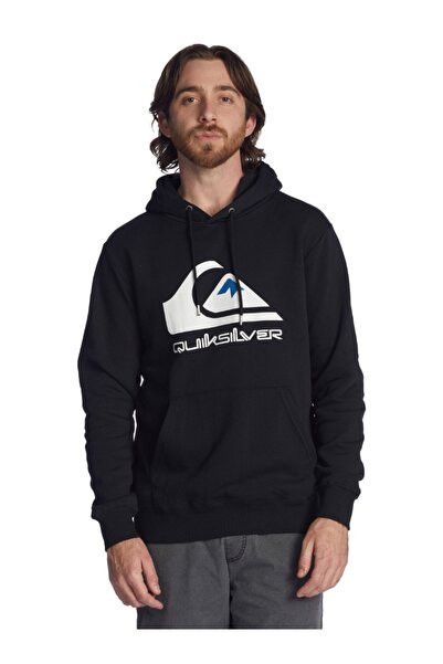 Quiksilver Μεγάλο Λογότυπο Κουκούλας EQYFT04450-KVJ0 Μαύρο