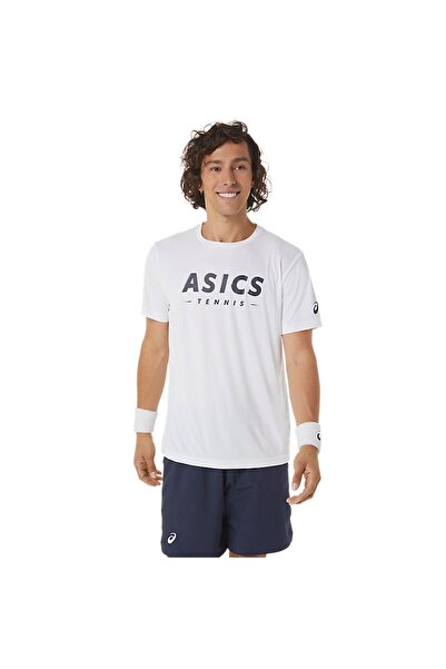 Asics Ανδρικό T-shirt COURT GPX 2041A259-100 Λευκό XXL