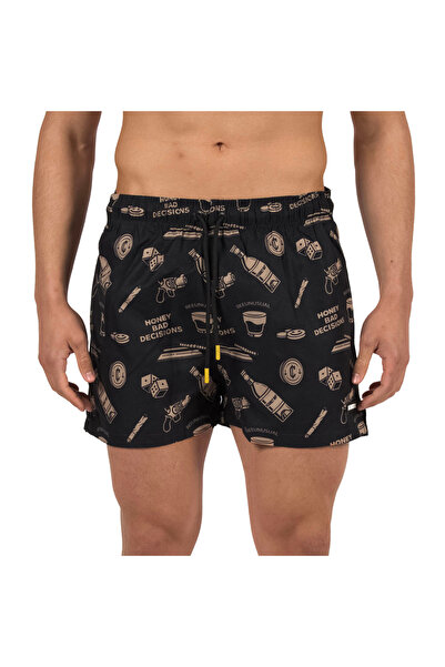 BEE UNUSUAL ΚΑΚΕΣ ΑΝΤΙΟΧΕΙΕΣ ΣΟΡΤΣ ΜΑΓΙΟΥ BAD DECISIONS BS-263203-BLACK Μαύρο