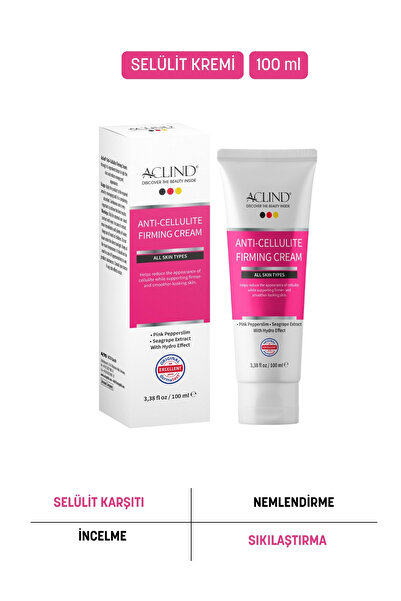 Aclind Anti - Cellulite Firming Cream Selülit Kremi 100 ml