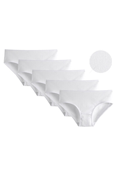 Donella 5-Piece Medium Waist Cotton Lycra Camisole Women's Panties