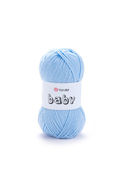 Yarnart Baby - Baby Hand Knitting Rope Baby Blue-215