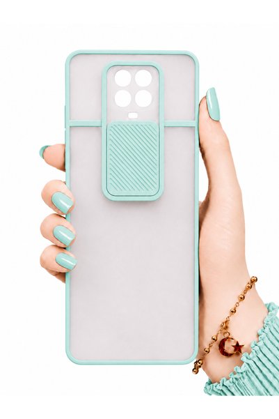 noktaks Case for Xiaomi Redmi Note 9 Pro Case Camera Slider Matte Back Surfac...