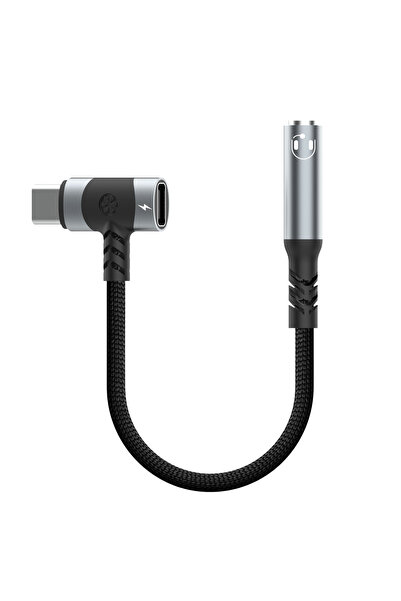 Choice 12.7cm USB C to 3.5mm Jack 2-In-1 USB-C To 3.5mm Audio Adapter 100W PD...