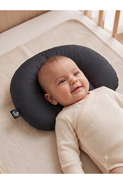 ubeybi 100% Cotton Anti-Sweat Baby Head Support Pillow Universal Stroller Bab...