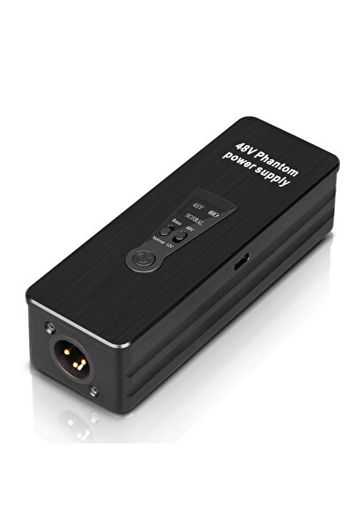 Choice 48V Phantom Power Supply 48V/12V Switch Depusheng Rechargeable Portabl...