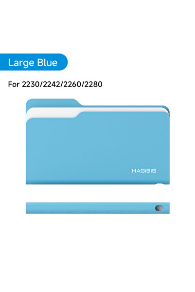 Choice1 Blue 2230-2280 Hagibis M.2 SSD Enclosure 10Gbps USB 3.2 Gen 2 to NVMe...