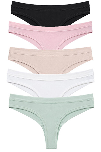 Vanilya Secret Brazilian Tanga 5'Li Paket