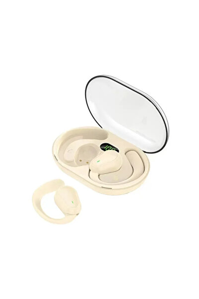 Choice1 khaki D88 OWS Bluetooth Earphones LED Display Sport Wireless Headphon...