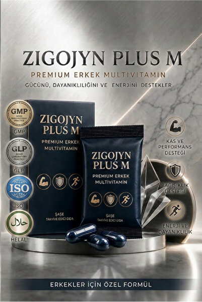 ZİGOT İLAÇ Zigojyn Plus M for Men - Premium Erkek Multivitamin