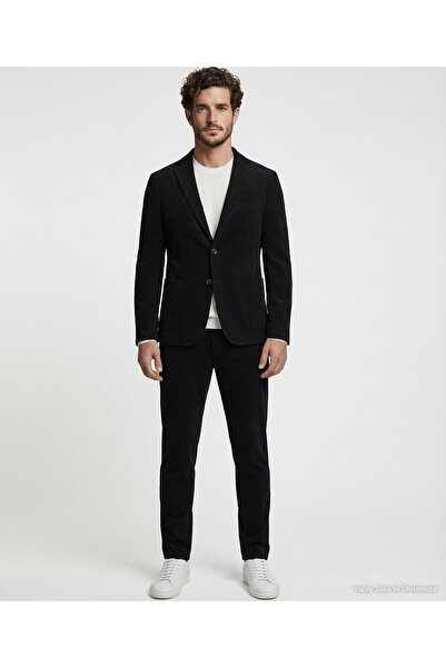 Yargıcı Regular Jacket Collar Long Sleeve Jacket