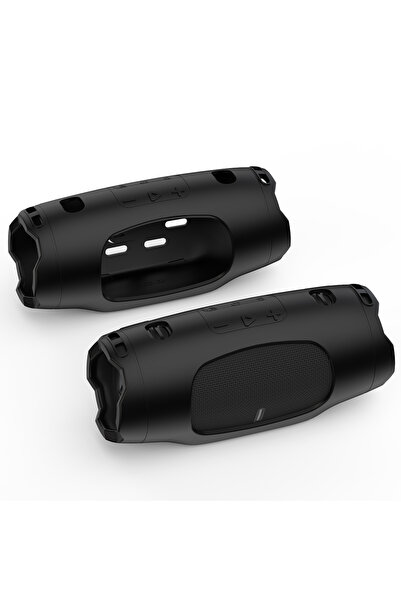 Choice3 Black Case Silicone Cover Case for JBL Charge 6 Portable BT Speaker P...