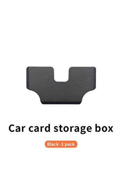 Choice black Car Card Storage Clip Car Central Control Card Slot, Business Ca...