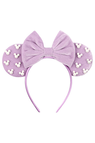Choice33 tdmq208-5 1pc Mouse Ear 3.3"Velvet Ears Headband For Girls Soft Bow ...