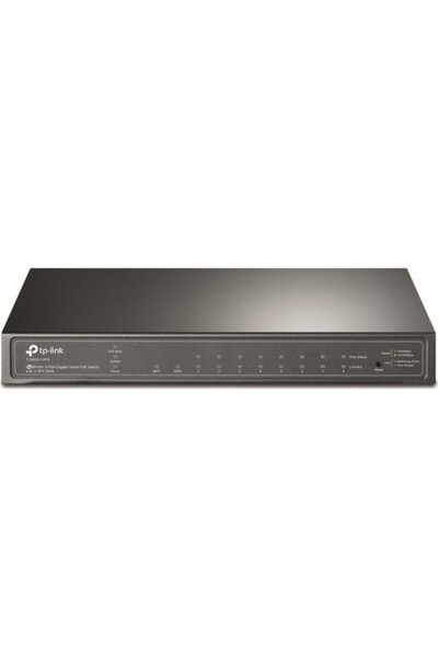 TP-LINK T1500G-10Ps 8 Port Poe+ 10-100-1000 Mbps Yönetilebilir Switch Hub