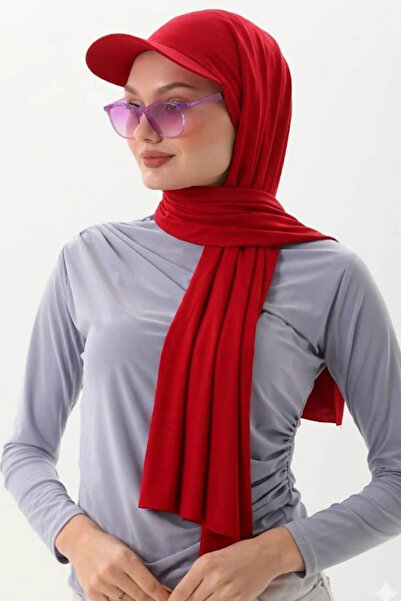 ALDAIYR Ready-Made Shawl Hijab with Hat and Bonnet Sandy