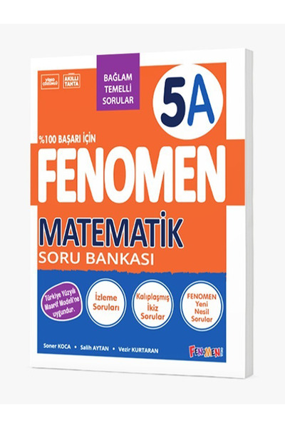 fenomen okul FENOMEN 5 MATEMATİK (A) SORU BANKASI