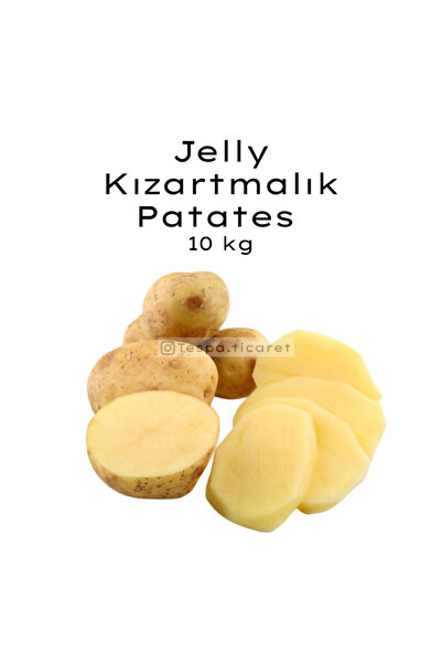 Organikiste Jelly Kızartmalık Patates 10 Kg | Yeni Mahsul Taze Altın Sarısı Ç...