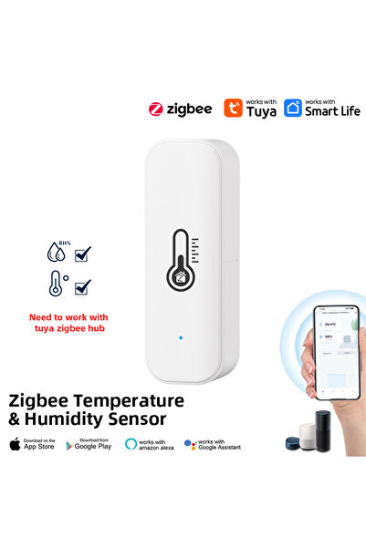 Choice Zigbee sensor Tuya Smart Zigbee/WiFi Temperature &Humidity Sensor Smar...