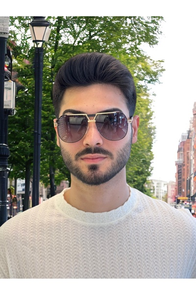 BLACK 8549 C218 60 Black Sunglasses