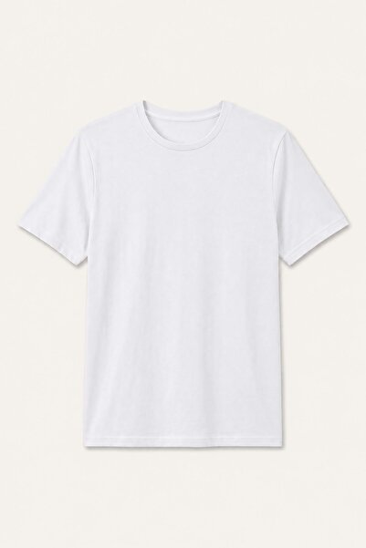DeFacto 100% Cotton Large Size T-Shirt H2060Ax26Sp