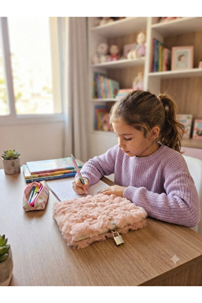 Butik Peluş Defter Kilitli