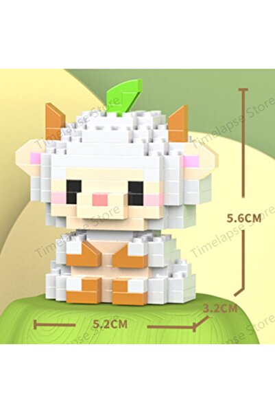 choice2 opp bag 138pcs DIY Cute Animals Lion Corgi Dolphin Hamster Rabbit Dog...