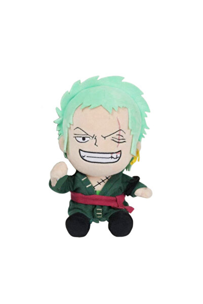 BANDAI 20-25cm 25CM Zoro Japanese Anime 25cm One Piece Original Plush Toys Ca...